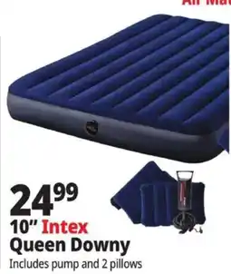 Ocean State Job Lot Intex Queen Downy offer