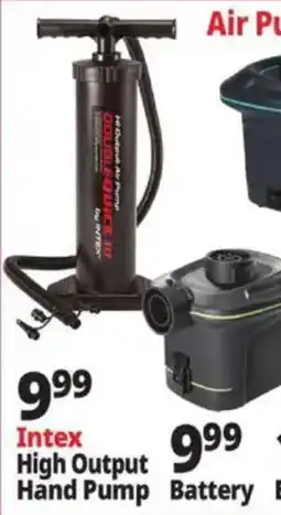 Ocean State Job Lot Intex High Output Hand Pump offer