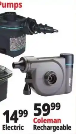 Ocean State Job Lot Coleman Rechargeable offer