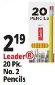 Ocean State Job Lot Leader 20 Pk. No. 2 Pencils offer