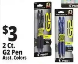 Ocean State Job Lot G2 Pen offer