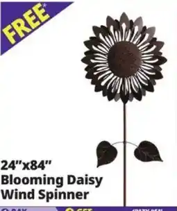 Ocean State Job Lot O Bay Blooming Daisy Wind Spinner offer