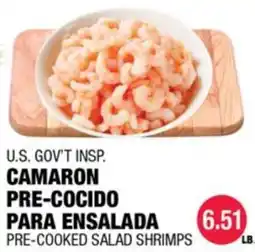 Carnicerias Jimenez Pre-cooked salad shrimps offer