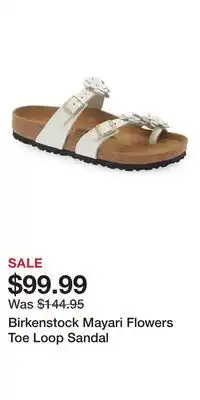 Nordstrom Birkenstock Mayari Flowers Toe Loop Sandal offer