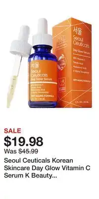 Nordstrom Seoul Ceuticals Korean Skincare Day Glow Vitamin C Serum K Beauty Skincare offer