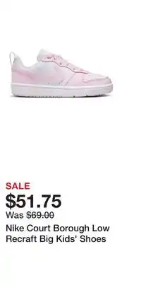 Kohl's Nike Court Borough Low Recraft Big Kids' Shoes offer