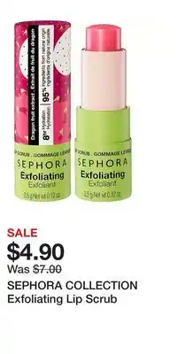 Kohl's SEPHORA COLLECTION Exfoliating Lip Scrub offer
