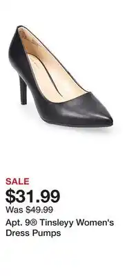 Kohl's Apt. 9 Tinsleyy Women's Dress Pumps offer