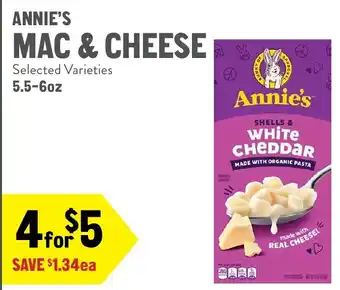 Annie's mac & cheese
