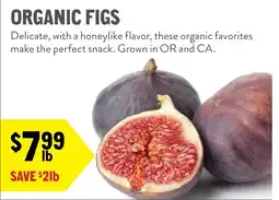 New Seasons Market Organic Figs offer
