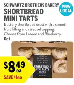 New Seasons Market Schwartz Brothers Bakery Shortbread Mini Tarts offer