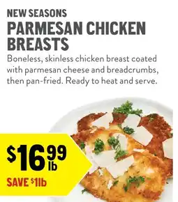 New Seasons Market New Seasons Parmesan Chicken Breasts offer