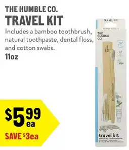 New Seasons Market The Humble Co. travel kit offer