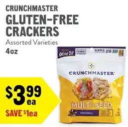 New Seasons Market Crunchmaster gluten-free crackers offer