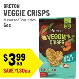 New Seasons Market Breton veggie crisps offer
