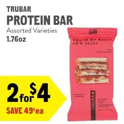 New Seasons Market Trubar protein bar offer