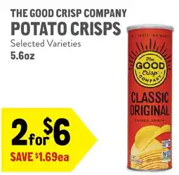 New Seasons Market The Good Crisp Company potato crisps offer