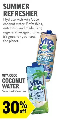 New Seasons Market Vita Coco Coconut Water offer