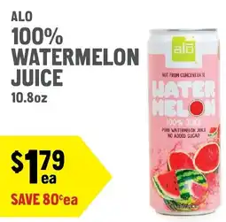 New Seasons Market Alo 100% Watermelon Juice offer