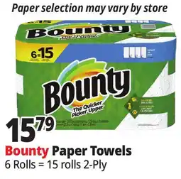 Ocean State Job Lot Bounty Paper Towels offer