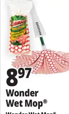 Ocean State Job Lot Wonder Wet Mop offer