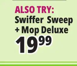 Ocean State Job Lot Swiffer Sweep + Mop Deluxe offer