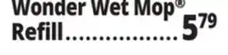 Ocean State Job Lot Wonder Wet Mop Refill offer