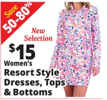 Ocean State Job Lot Women's Resort Style Dresses, Tops & Bottoms offer