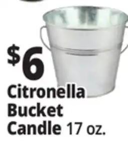 Ocean State Job Lot Citronella Bucket Candle offer