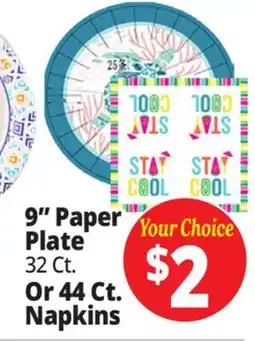 Ocean State Job Lot 44 Ct. Napkins offer
