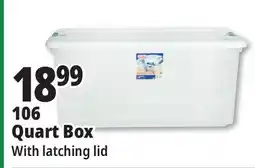 Ocean State Job Lot Sterilite Latch Top Storage Box 106 Qt offer