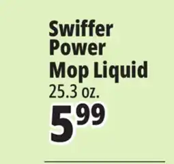 Ocean State Job Lot Swiffer Power Mop Liquid offer