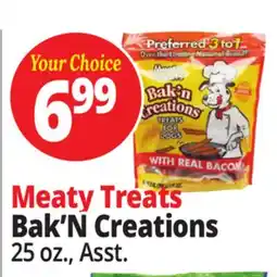 Ocean State Job Lot Meaty Treats Bak'N Creations offer