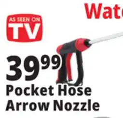 Ocean State Job Lot Pocket Hose Arrow Nozzle offer
