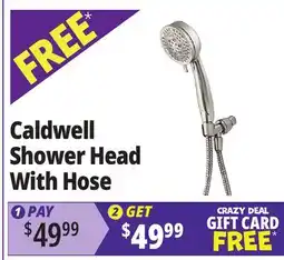 Ocean State Job Lot Caldwell Shower Head With Hose offer