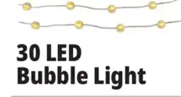 Ocean State Job Lot 30 LED Bubble Light offer