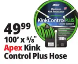 Ocean State Job Lot 100' x 5/8 Apex Kink Control Plus Hose offer