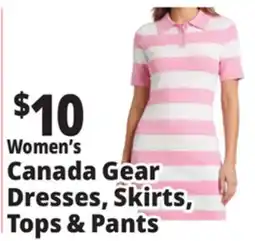 Ocean State Job Lot Women's Canada Gear Dresses, Skirts, Tops & Pants offer