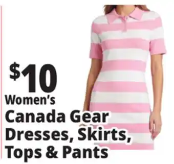 Ocean State Job Lot Women's Canada Gear Dresses, Skirts, Tops & Pants offer