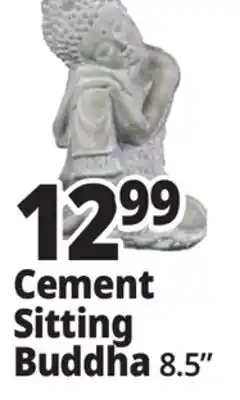 Ocean State Job Lot Cement Sitting Buddha offer