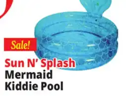 Ocean State Job Lot Sun N' Splash Mermaid Kiddie Pool offer