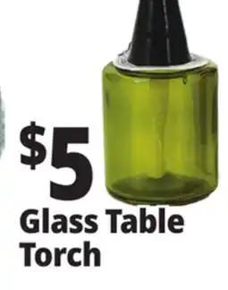 Ocean State Job Lot Glass Table Torch offer