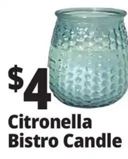 Ocean State Job Lot Citronella Bistro Candle offer
