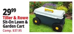 Ocean State Job Lot Sit-On Lawn & Garden Cart offer