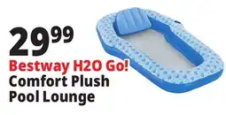 Ocean State Job Lot Bestway H2O Go! Comfort Plush Pool Lounge offer
