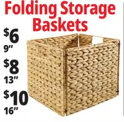 Ocean State Job Lot Folding Storage Baskets offer