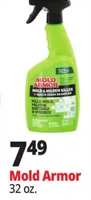 Ocean State Job Lot Mold Armor offer