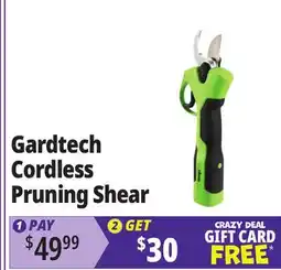 Ocean State Job Lot Gardtech Cordless Pruning Shear offer