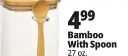 Ocean State Job Lot Bamboo With Spoon offer