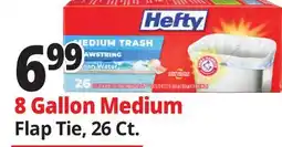 Ocean State Job Lot Hefty Medium Trash Ocean Water 8 Gallon Trash Bags 26 Count offer
